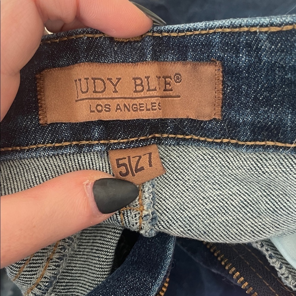 Judy Blue Dark Wash western vibes Jeans - Picture 3 of 6
